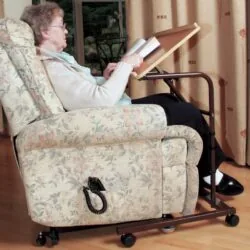 Over Armchair Table | Over Chair Table for Riser Recliner | Height Adjustable