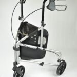Compact Aluminium Tri Wheel | 3 Wheel Rollator Walker for Elderly - Image 1