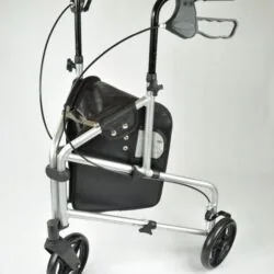 Compact Aluminium Tri Wheel | 3 Wheel Rollator Walker for Elderly