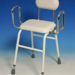 Lightweight Perching Stool | Adjustable height | With Removeable Armrests and Back - Image 3