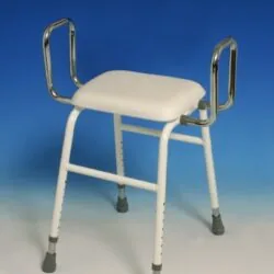 Lightweight Perching Stool | Adjustable height | With Removeable Armrests and Back - Image 4