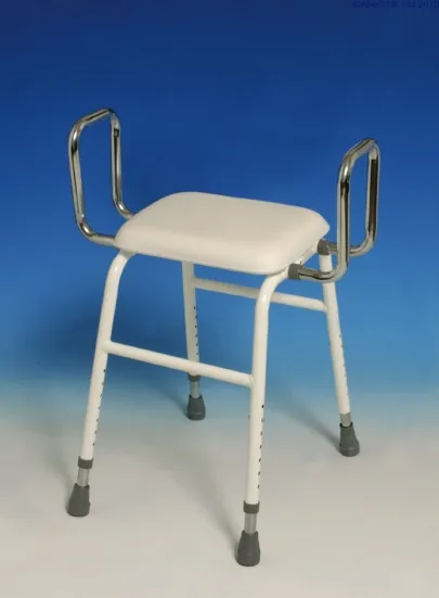 Lightweight Perching Stool | Adjustable height | With Removeable Armrests and Back - Image 4
