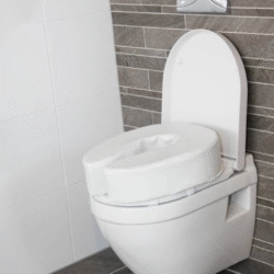 Padded Raised Toilet Seat | Padded Toilet Raiser for Adults - Image 2