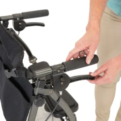 Lightweight Folding Walker With Wheels & Seat | Stander EZ Fold N Go Rollator - Image 4