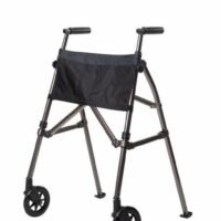 walking frame for elderly EZ-Fold-N-Go-Walker Lightweight Walking Frame with Wheels for Seniors