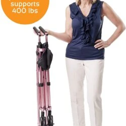 Lightweight Folding Mobility Walker for Adults | EZ Fold N Go Walker - Image 5