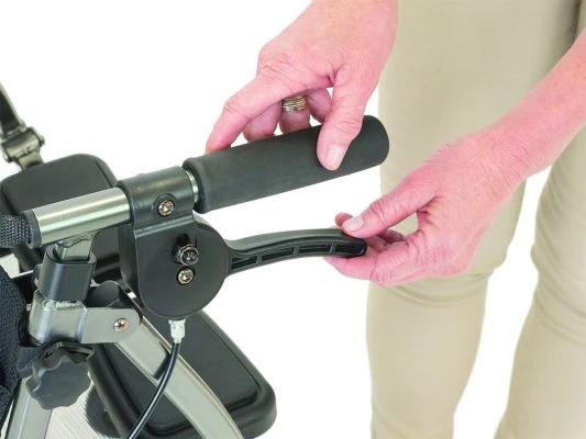 Lightweight Folding Walker With Wheels & Seat | Stander EZ Fold N Go Rollator - Image 11