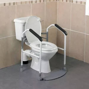 Toilet Surround for Elderly | with Forearm Support | Toilet Frame