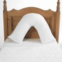 Harley 'V' Pillow | Pillow for Neck Pain | Supportive V Shaped Pillow