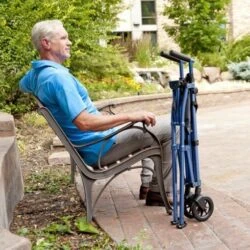 Lightweight Folding Mobility Walker for Adults | EZ Fold N Go Walker - Image 6