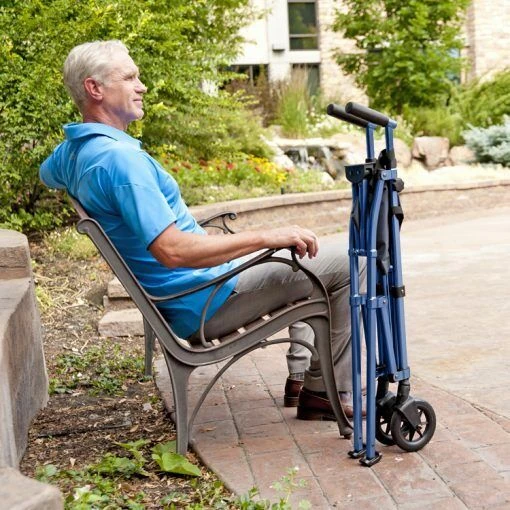 Lightweight Folding Mobility Walker for Adults | EZ Fold N Go Walker - Image 6