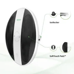 Revitive foot massager with IsoRocker and SoftTouch Pads features.