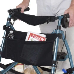 Lightweight Folding Walker With Wheels & Seat | Stander EZ Fold N Go Rollator - Image 9