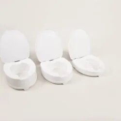 Toilet Raiser Seat for Elderly | Elevated 5cm, 10cm, 15cm Height Options