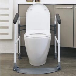 Easy Folding Toilet Surround for Elderly | Toilet Support Frame - Image 3