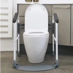 Easy Folding Toilet Surround for Elderly | Toilet Support Frame - Image 3