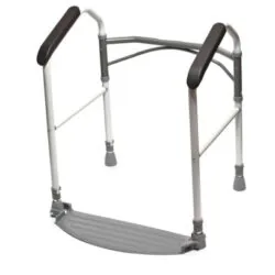 Easy Folding Toilet Surround for Elderly | Toilet Support Frame - Image 4