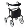 Lets Go Out Rollator | Trust Rollator | Lightest Compact Outdoor Rollator with Big Wheels for Elderly | With Seat