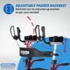 Upright Rollator With Forearm Support, Stand Up Walker, Upright Walker As Seen On Tv Uk, Upright Mobility Walker With Seat, Heavy Duty Stand Up Walker With Seat, Upright Walker Uk, Upwalker Lite Uk, Rollator Walker, Mobility Plus Upright Rollator