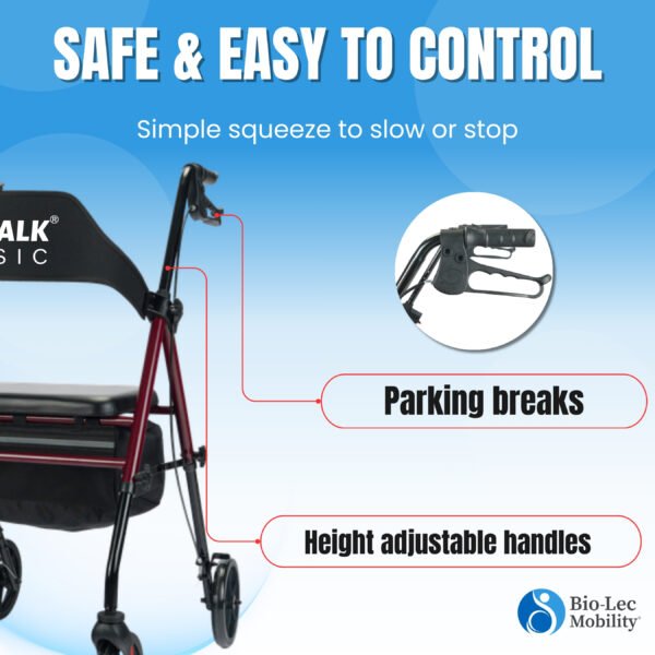 Bio-Lec Mobility MobiWalk Classic Rollator