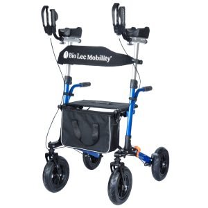 Opened Box Repacked Unit MobiWalk® Upright Rollator Walker with Forearm Support & Pneumatic Wheels C85