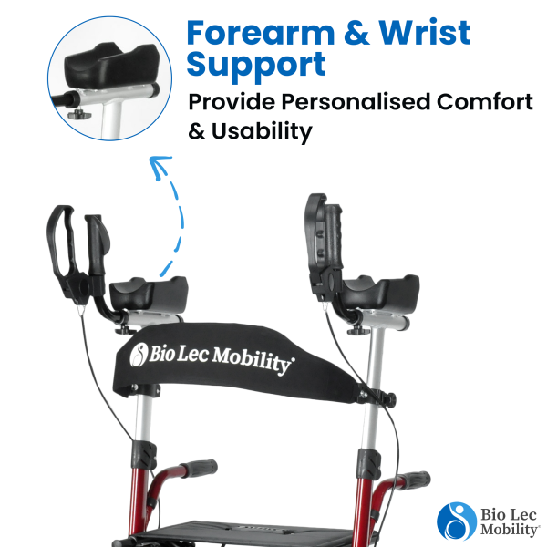 Forearm walker upright rollator, Forearm Walkers for the elderly & disabled