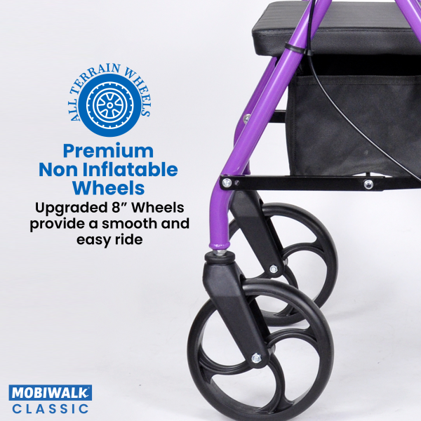4 Wheel Walker For Elderly, 4 Wheeled Walker Folding