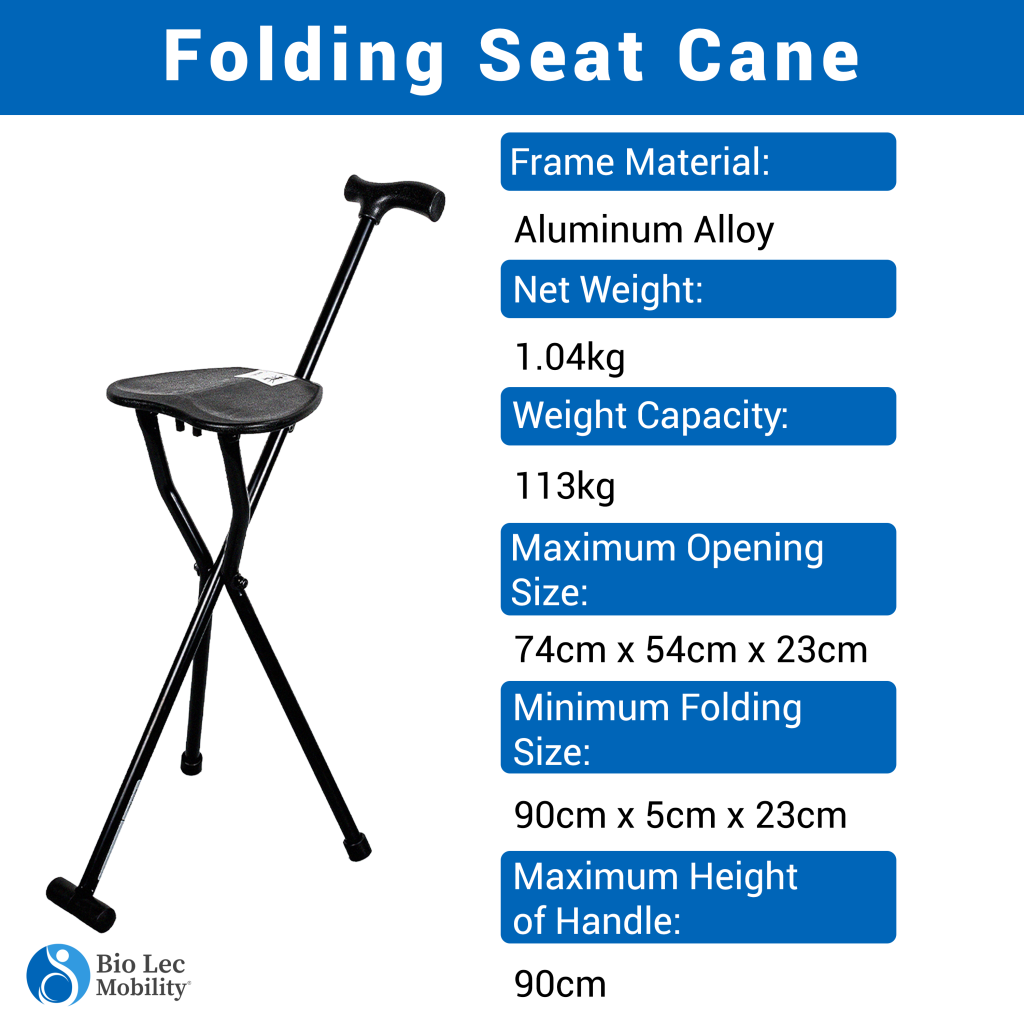 Walking Cane With Chair-Foldable Walking Cane With Seat UK