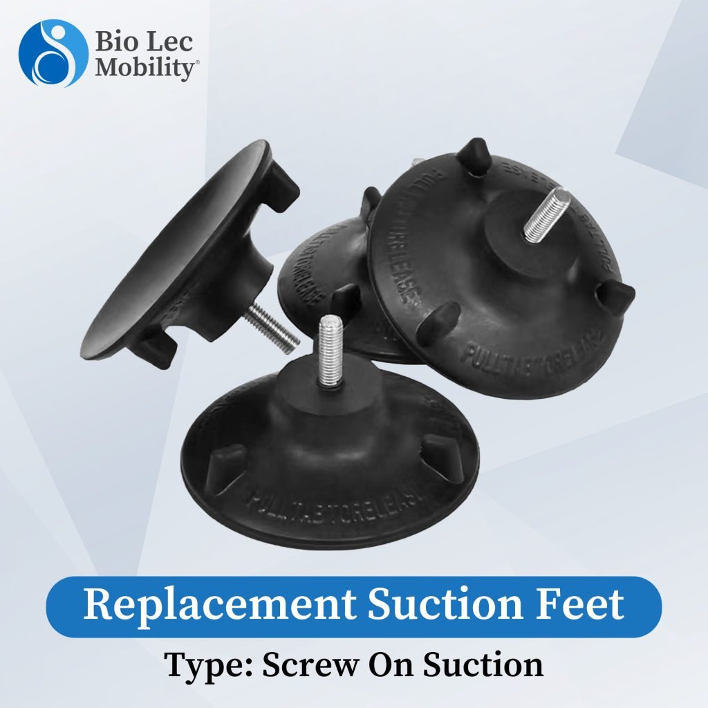 shower chair replacement feet suction screw on