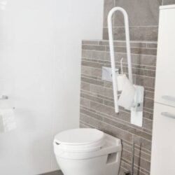 Folding Bath Rail | Fold Away Grab Rail - 760mm (30") - Image 1