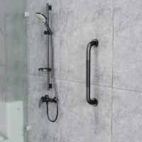 grab-rail-for-bath-and-outdoor-grab-rail-for-bath-and-outdoor-Anti-Slip bath handle for elderly-grab bar-grab rail-Bathroom Disability Handle Hand Rail Stainless Grab Safety Bar Anti-Slip 30cm UK