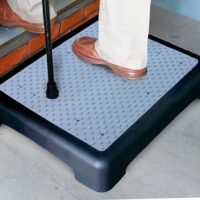 Elderly Disability Door Walking Anti Slip Half Step Stool Outdoor Mobility Aid