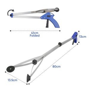Long Reach Grabber Pick Up Tool Picker | Hand Held Reacher | Helping Hand Litter | Foldable