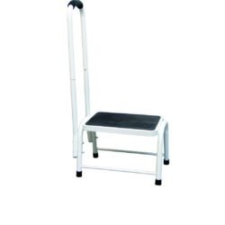 Non Slip Safety Step with Handrail | Stool for Elderly | Bath | Kitchen - Image 1