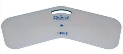 Quintal Banana Board with a boomerang shape and hand hold.
