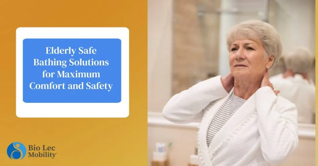 Bio-Lec Mobility Bath solutions for elderly