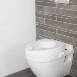 Sturdy Raised Toilet Raiser Seat For Elderly | High Elevation | Lifter Aid Without Lid - 2" & 4" - Image 4