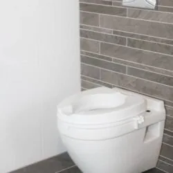 Sturdy Raised Toilet Raiser Seat For Elderly | High Elevation | Lifter Aid Without Lid - 2" & 4"