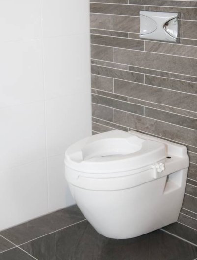 raised toilet seat for elderly