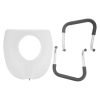 Toilet Seat with Handles for Elderly & Disabled - Image 4