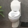 Heavy Duty Toilet Raiser | Elevated Toilet Seat with Lid | 2", 4", 6" Height Options