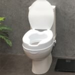 Heavy Duty Toilet Raiser | Elevated Toilet Seat with Lid | 2", 4", 6" Height Options - Image 1