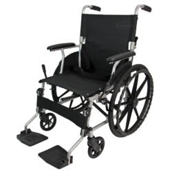 Lightweight Folding Self Propelled Wheelchair | Aluminium Wheelchair - Image 2