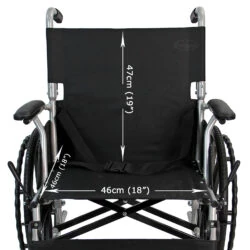 Lightweight Folding Self Propelled Wheelchair | Aluminium Wheelchair - Image 5