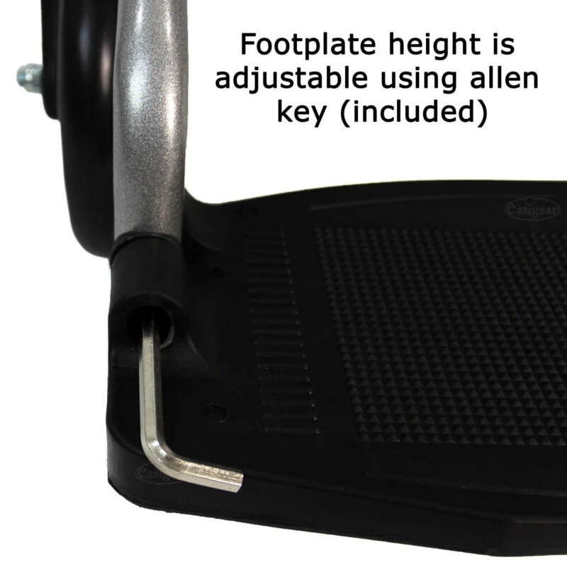 Lightweight Folding Self Propelled Wheelchair | Aluminium Wheelchair - Image 8