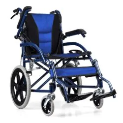 Ultra Lightweight Folding Wheelchair | Compact Wheelchair for Elderly