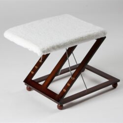 Comfortable Leg Rest Height & Angle Adjustable | Wooden Foot Stool - Image 1