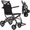Aluminium Folding Travel Wheelchair | Lightweight | Transport Wheelchair