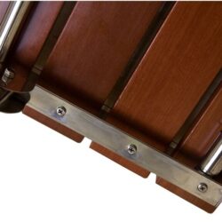 Wooden Bath Seat | Shower Bench | Fixed | Folding Shower Seat for Elderly | Wall Mounted | Heavy Duty - Image 4