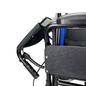 Lightweight Folding Travel Aluminium Wheelchair | Transport Wheelchair